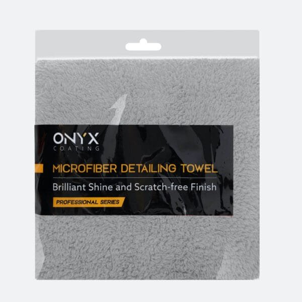 Detailing Microfibre Towel Grey 1 | Onyx Coating