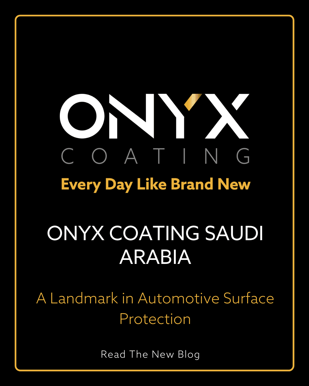 Onyx Coating Saudi Arabiya blog